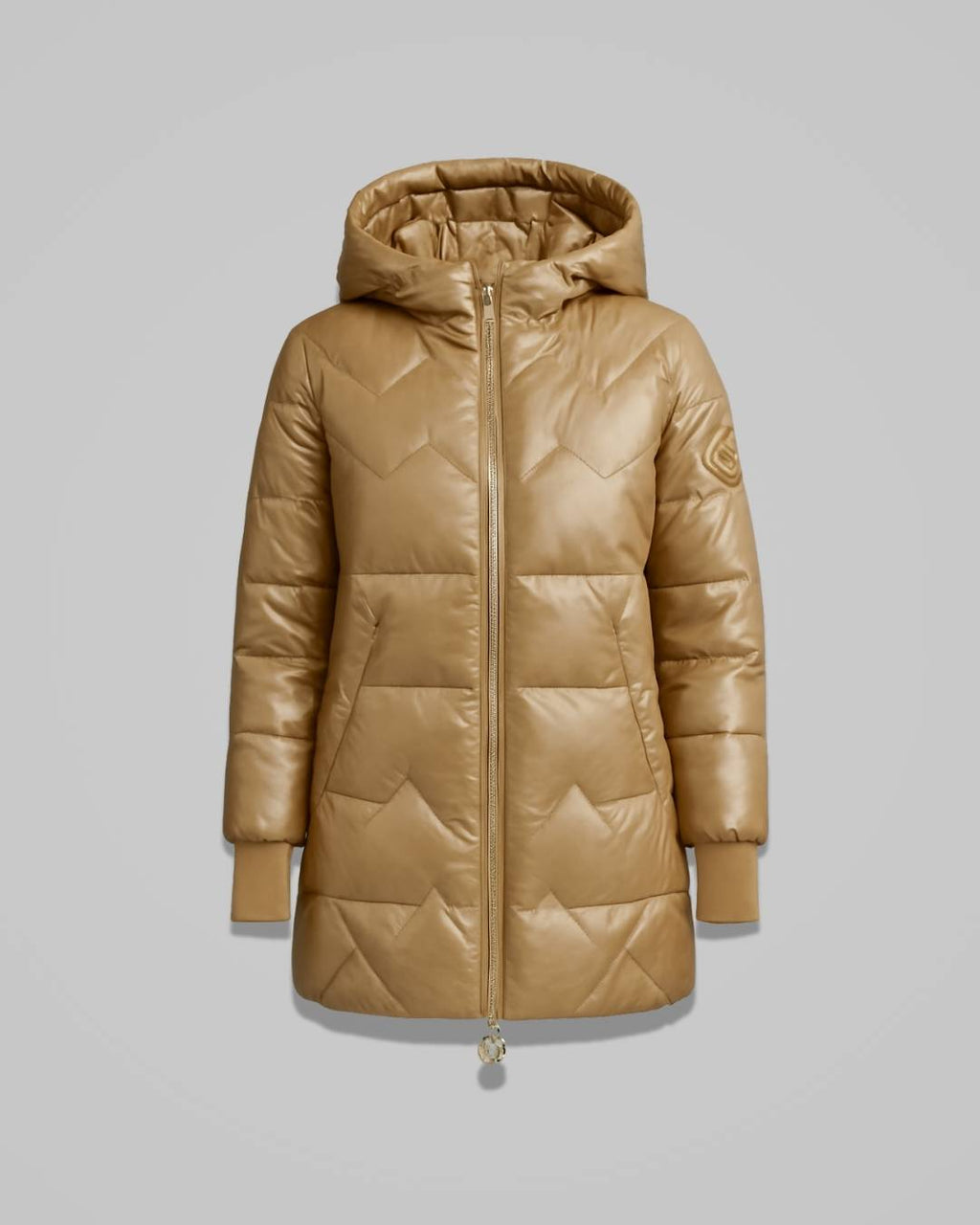 Amara – Women’s Hooded Cotton Winter Jacket with Light Padding