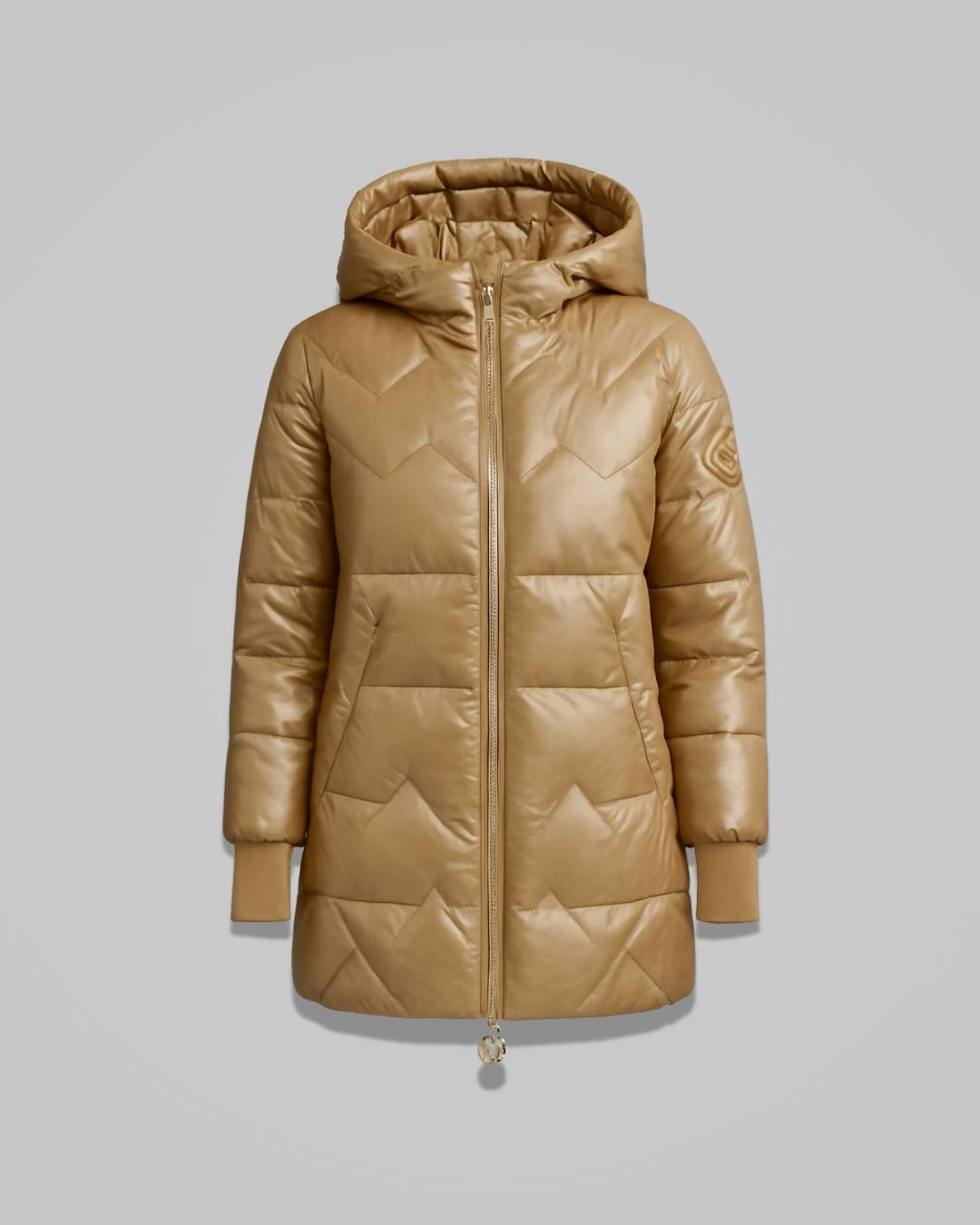 Amara – Women’s Hooded Cotton Winter Jacket with Light Padding