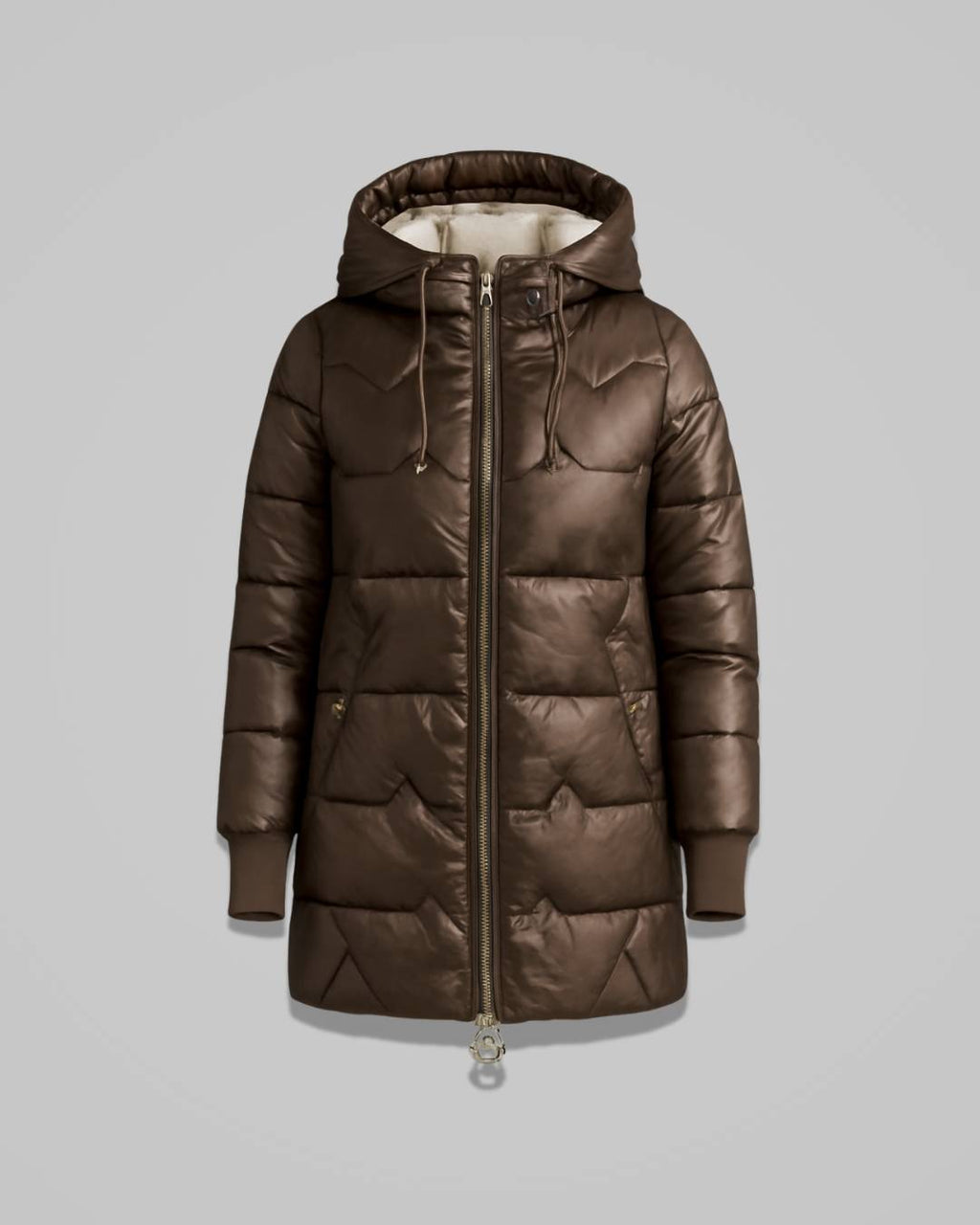 Amara – Women’s Hooded Cotton Winter Jacket with Light Padding