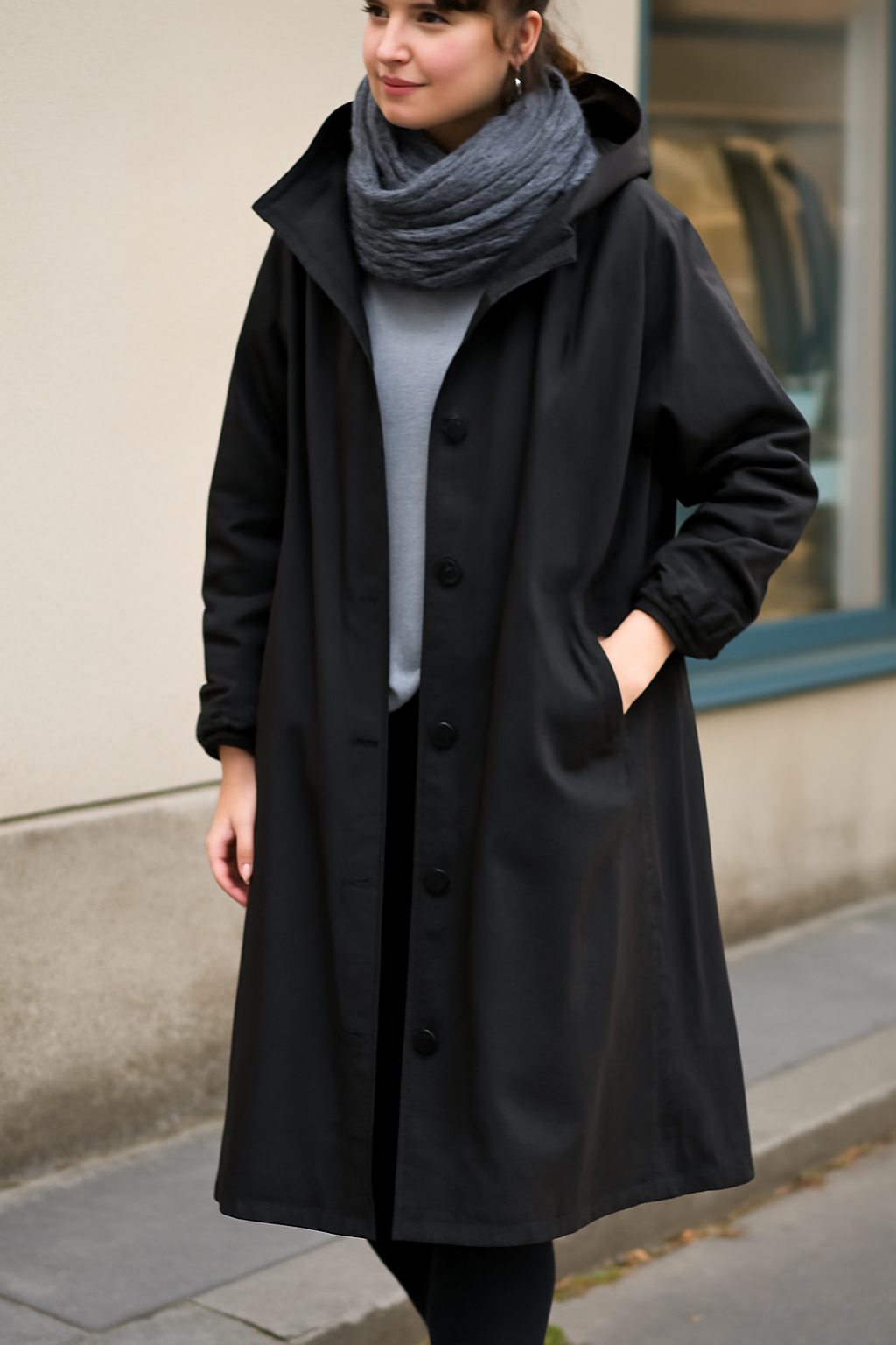 Elise – Women’s Long Waterproof Raincoat for All Weather Conditions