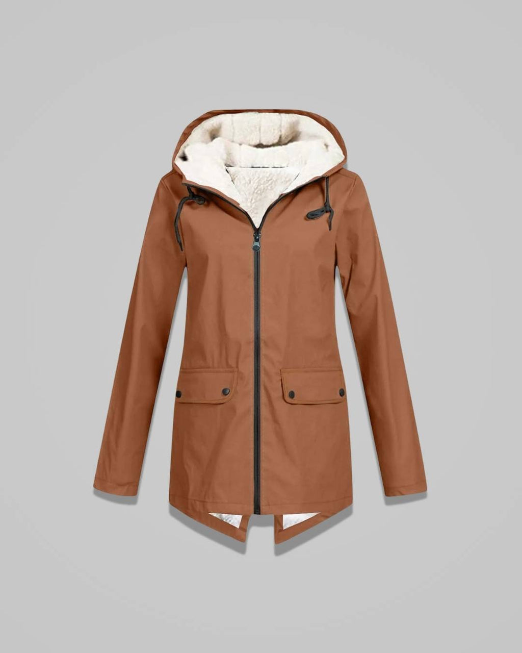 Daphne – Women’s Waterproof Jacket with Hood and Soft Fleece Lining