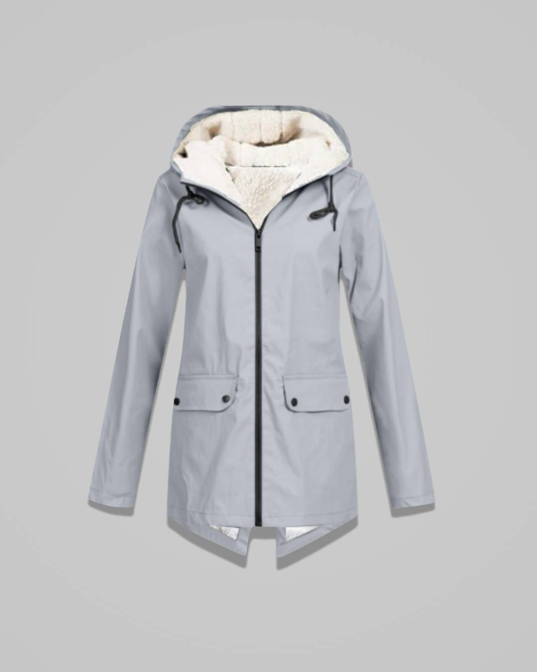 Daphne – Women’s Waterproof Jacket with Hood and Soft Fleece Lining