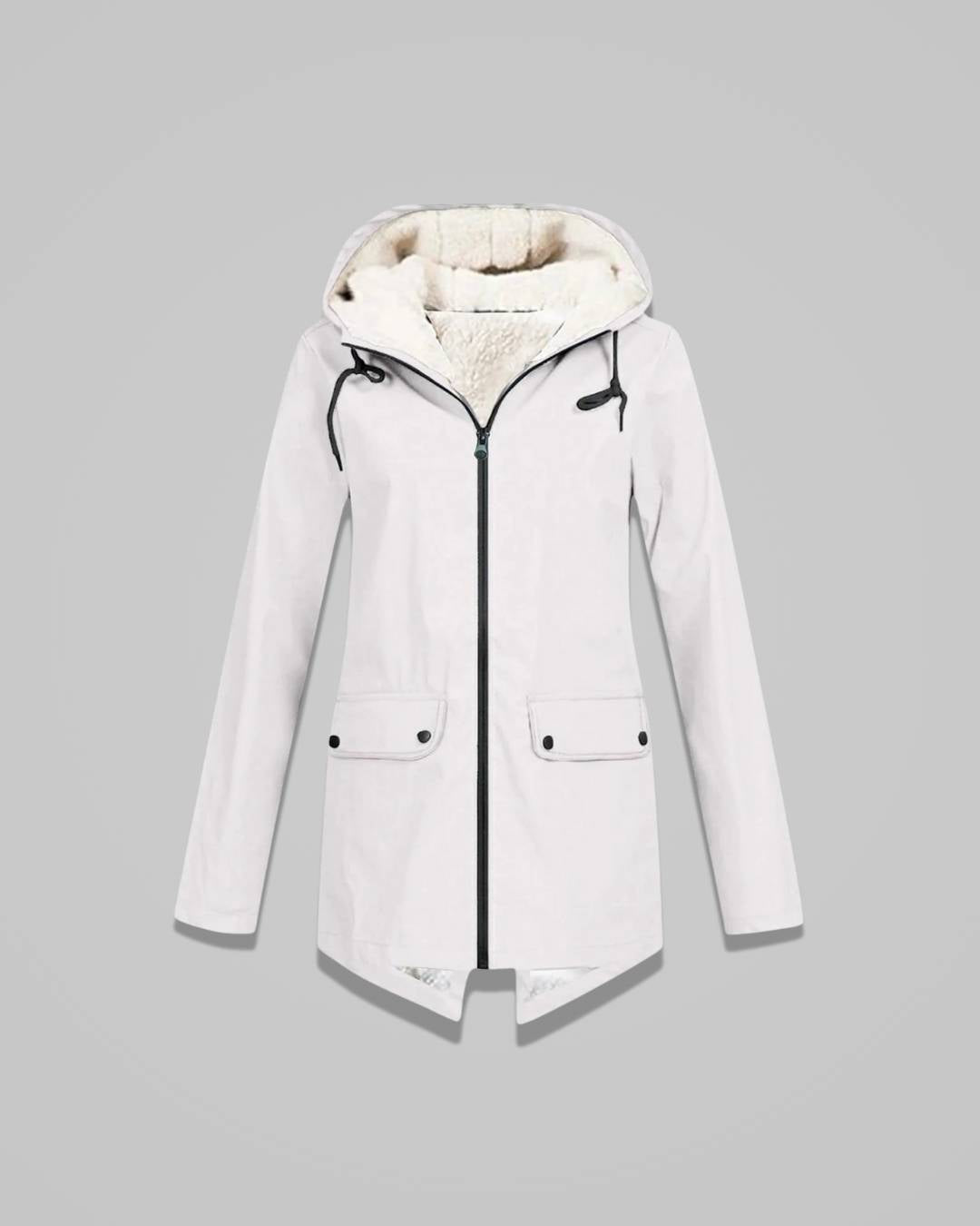 Daphne – Women’s Waterproof Jacket with Hood and Soft Fleece Lining