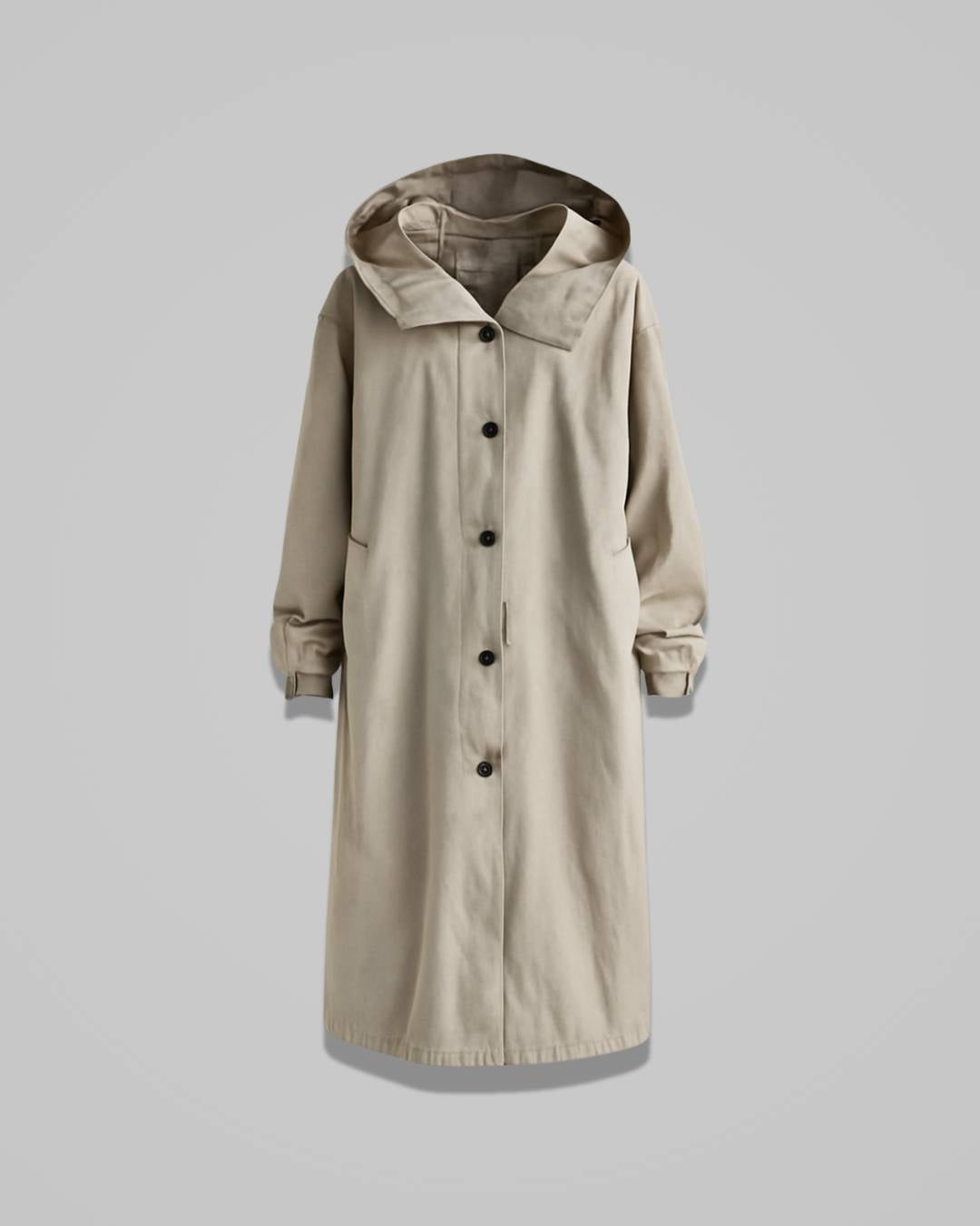 Elise – Women’s Long Waterproof Raincoat for All Weather Conditions