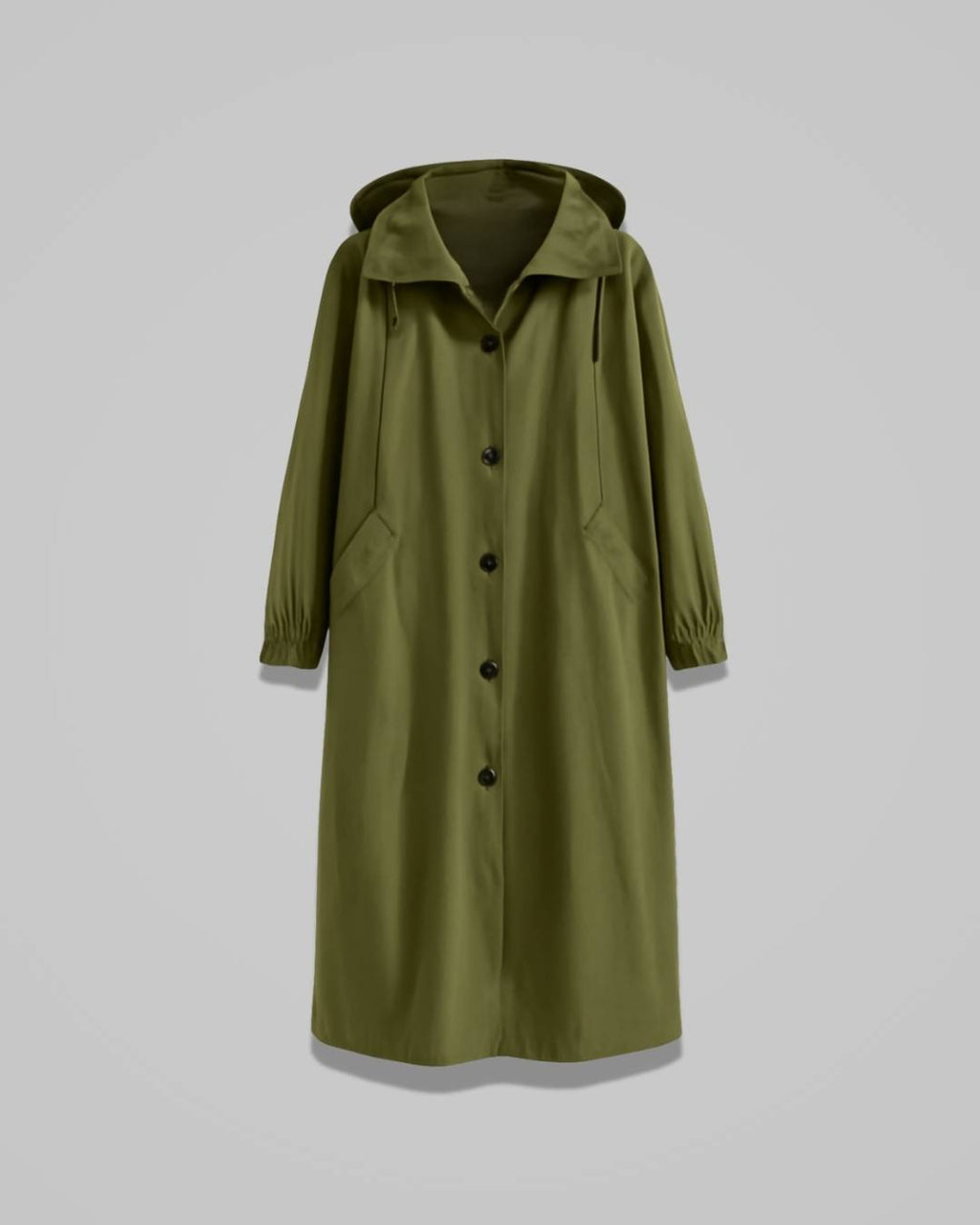 Elise – Women’s Long Waterproof Raincoat for All Weather Conditions