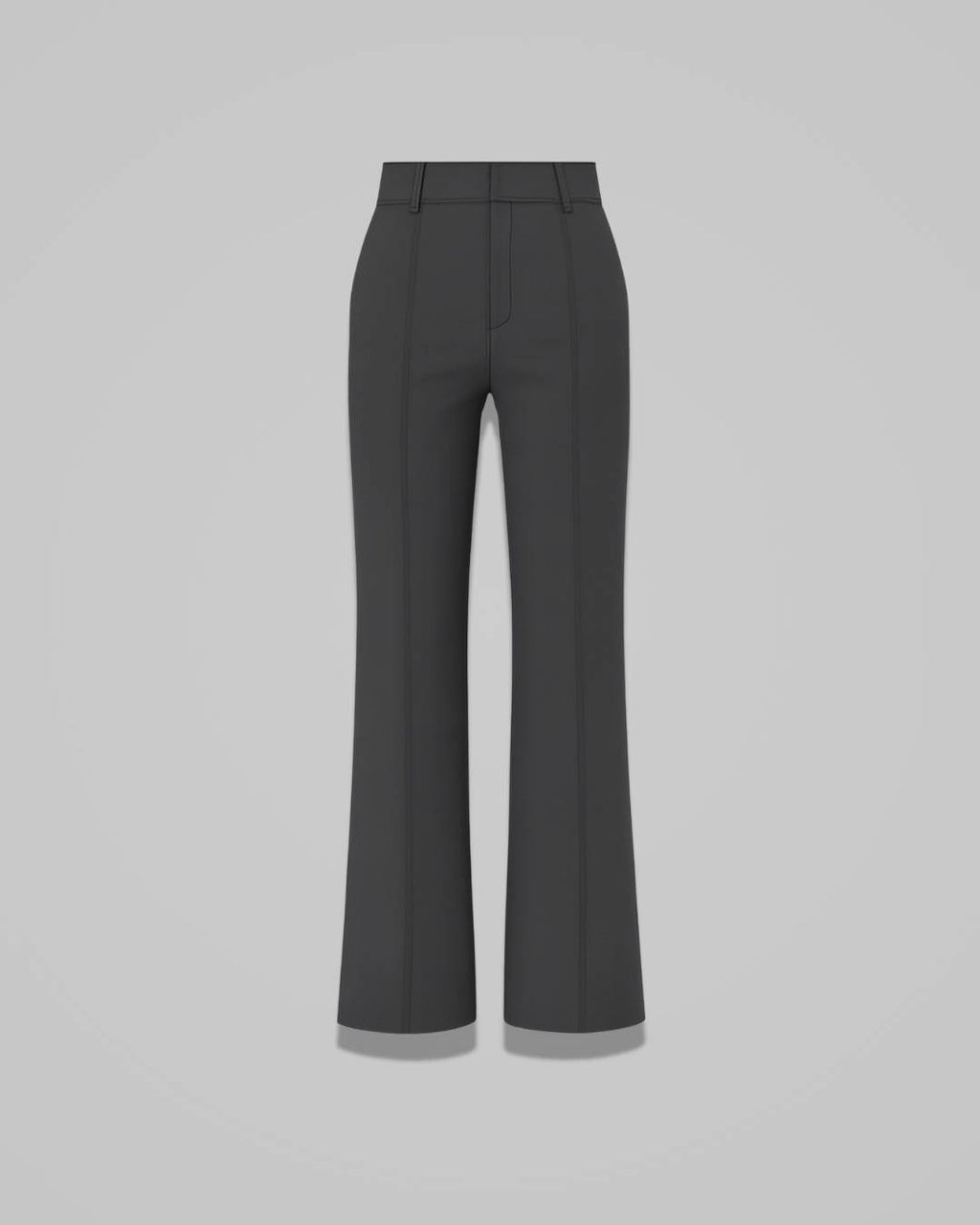 Leonie – Women’s High-Waist Straight-Leg Trousers with Stretch Comfort