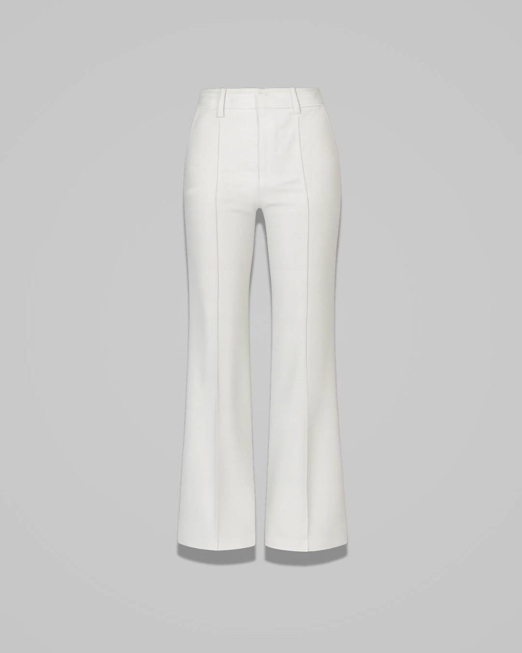 Leonie – Women’s High-Waist Straight-Leg Trousers with Stretch Comfort